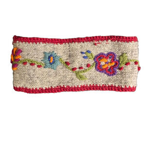 Lost Horizons Handmade Knitwear Wool Crochet & Embroidered Designs Headband